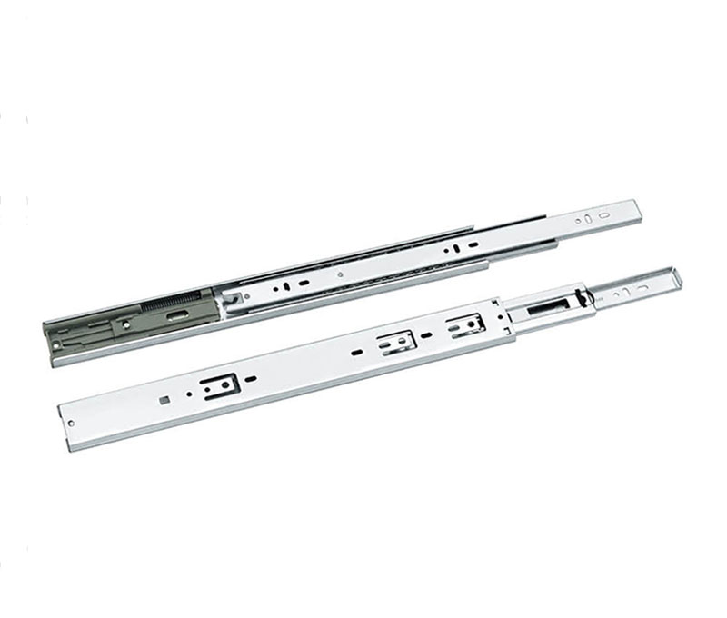 HH-4503TDK-45mm宽三节钢珠滑轨(铁柱缓冲版V3.0)
